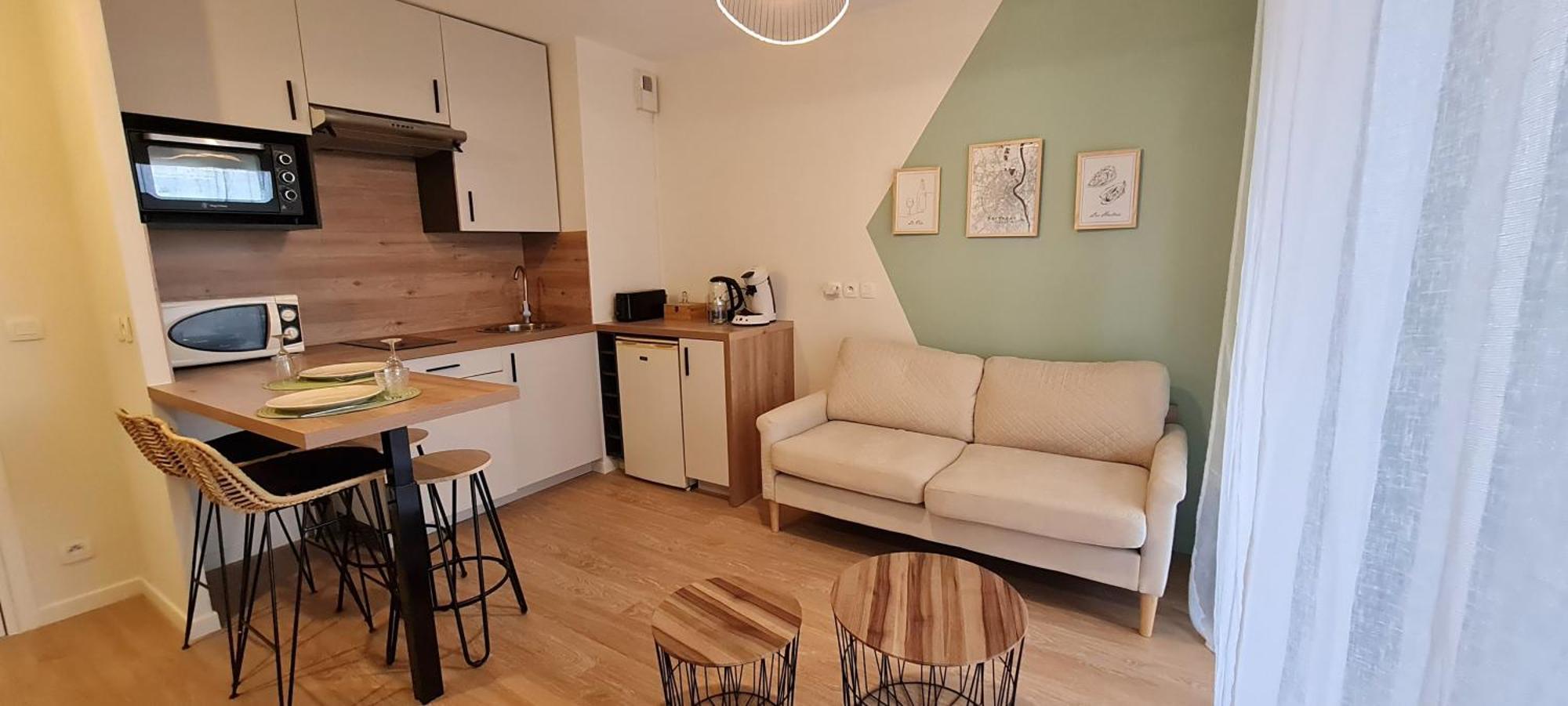 شقة Coquet T2 Pied Bordeaux بوجْلِ المظهر الخارجي الصورة